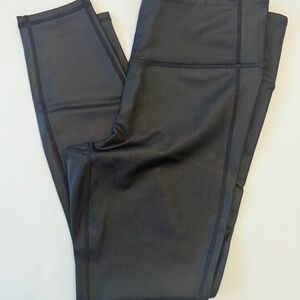 Athleta Chaturanga Shine Tight Black M